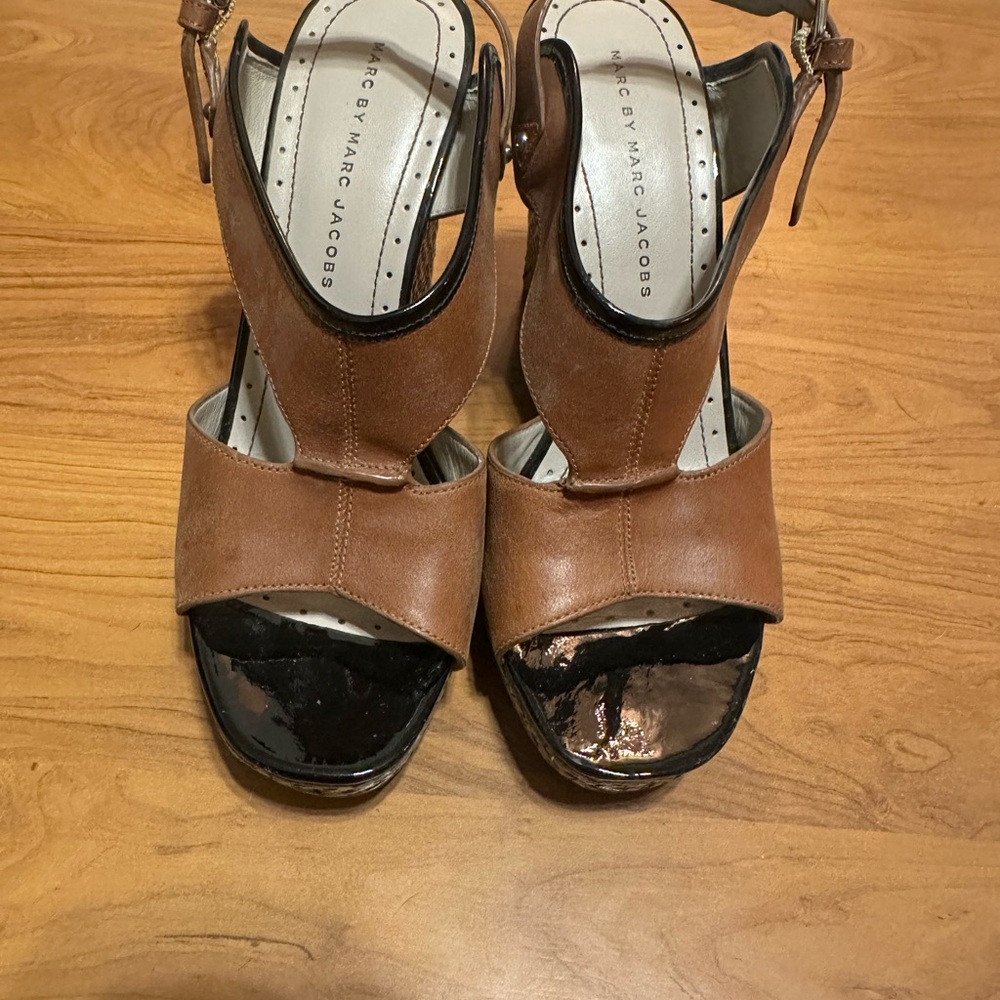 Marc by Marc Jacobs Brown and Black Women's Sandals